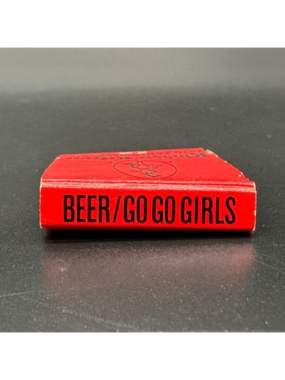 Vintage Matchbook Cover Klassic Kitten Sacramento Go Go Girls Advertising Pinup - Picture 3 of 7